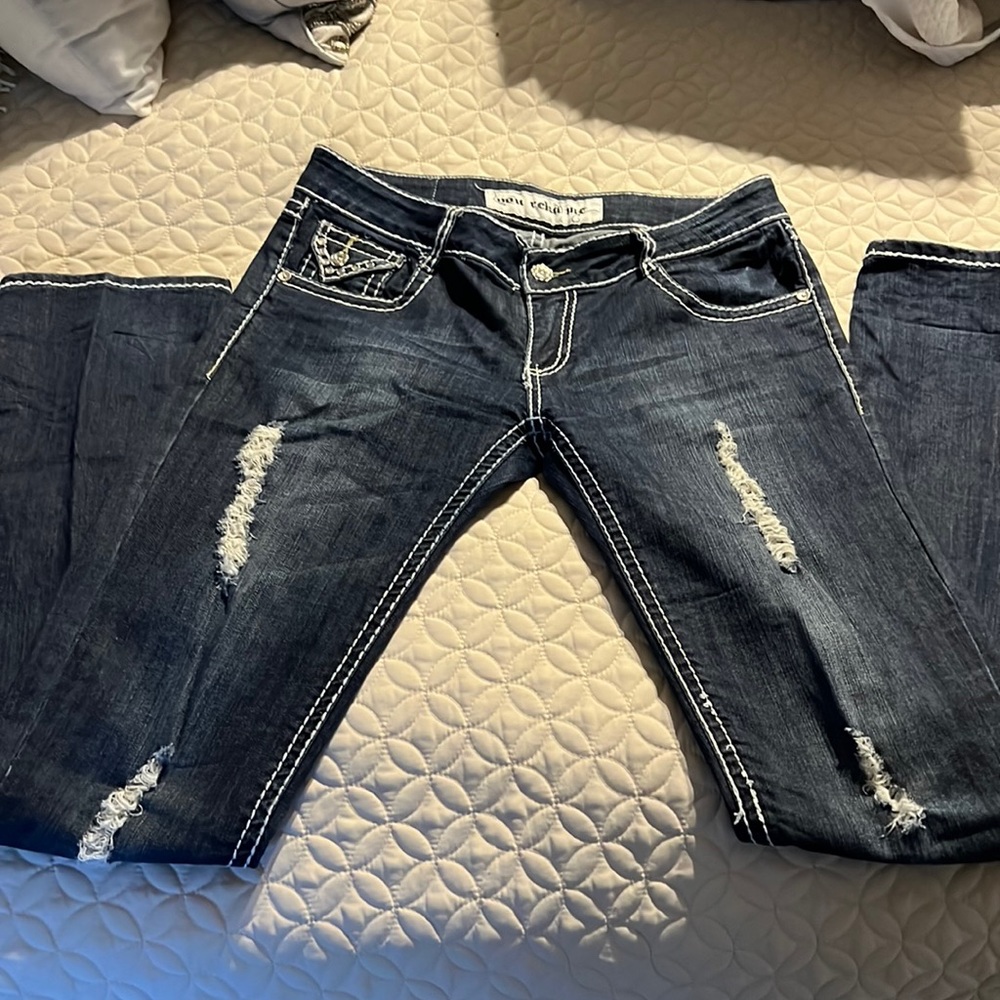 Rekd bootcut jeans